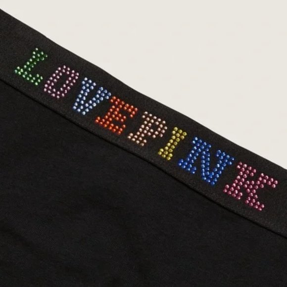 🌈 3pc LIMITED EDITION PINK 💎 BLING  Bra, Hipster, and Shortie Set 🌈 - Picture 5 of 16